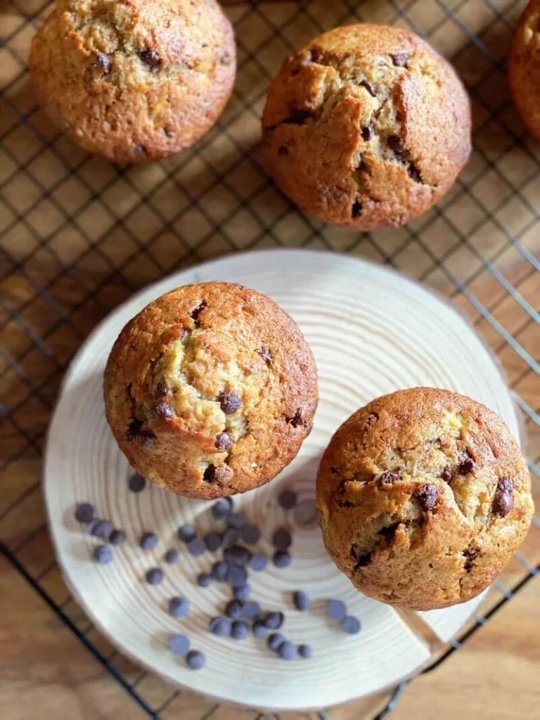 muffins de plátano, recetas muffins, recetas dulces, recetas postres, recetas meriendas, como hacer muffins, recetas con plátano