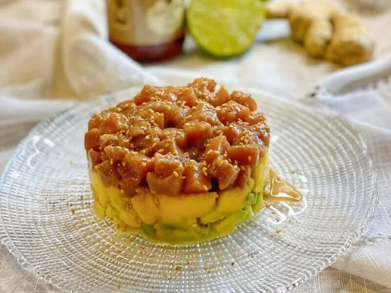 tartar de atún y aguacate, recetas verano, recetas pescado, recetas tartar