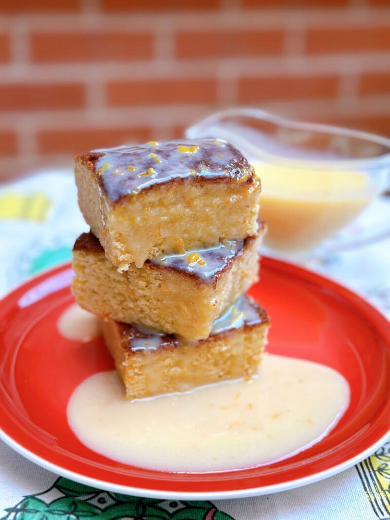 brownie de chocolate blanco