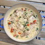 orzo con pollo, receta de orzo, recetas orzo