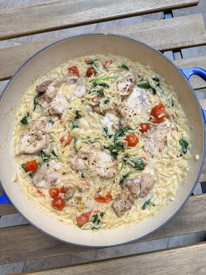 orzo con pollo, receta de orzo, recetas orzo