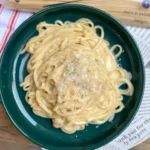 salsa de queso, pasta con queso