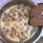 solomillo de cerdo en salsa, olomillo de cerdo receta fácil, solomillo de cerdo con nata, solomillo al ajo y parmesano